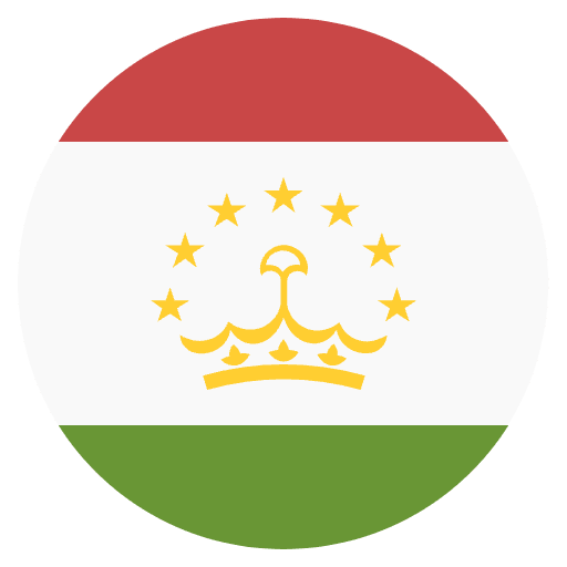 Flag Tajikistan Element from EmojiTwo Colors Set