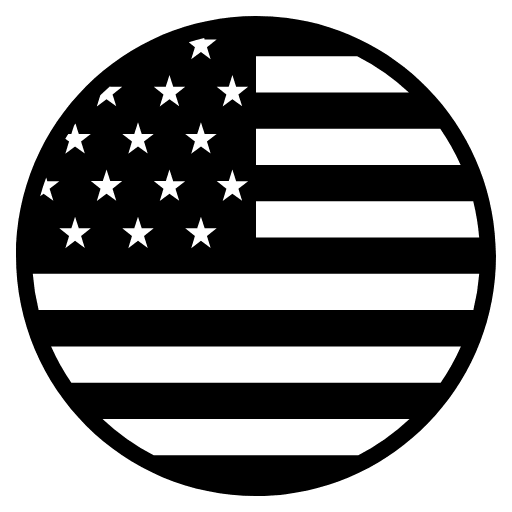 Flag U.s. Outlying Islands Emoji from EmojiTwo Black Set