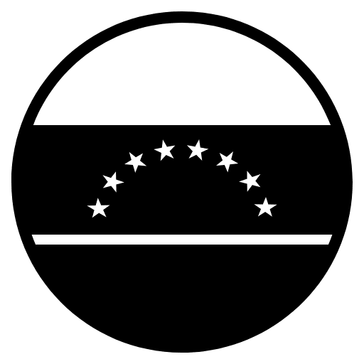 Flag Venezuela Emoji from EmojiTwo Black Set