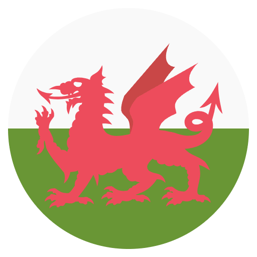 Flag Wales Element from EmojiTwo Colors Set