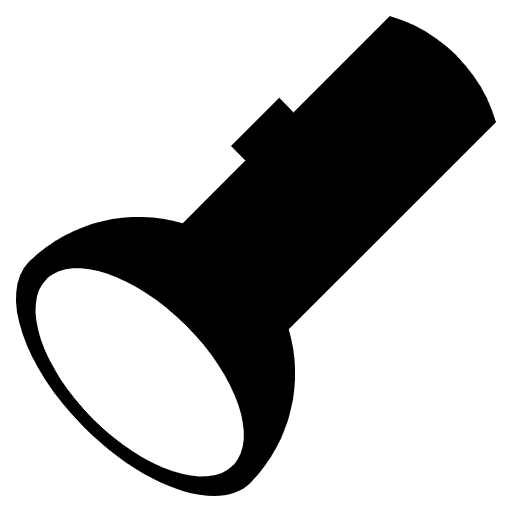 Flashlight Element from EmojiTwo Black Set