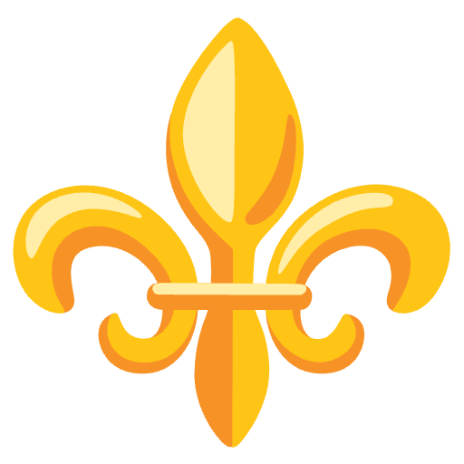 Fleur De Lis Element from Noto Emojis Set