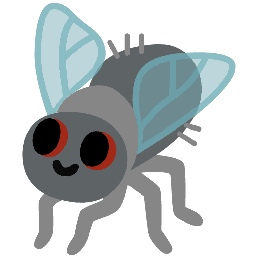 Fly Element from Noto Emojis Set