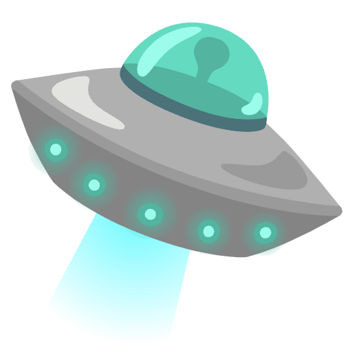 Flying Saucer Emoji from Noto Emoji Set