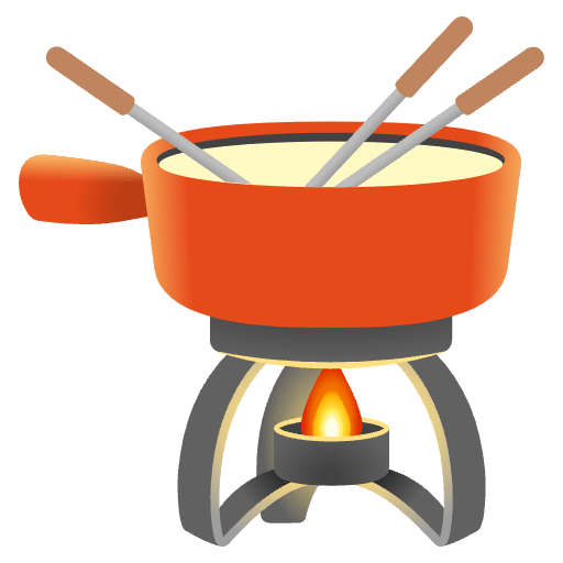 Fondue Element from Noto Emojis Set