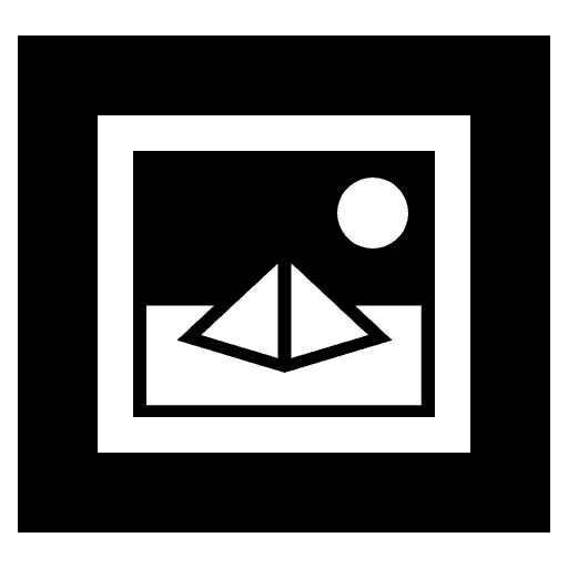 Framed Picture Emoji from EmojiTwo Black Set