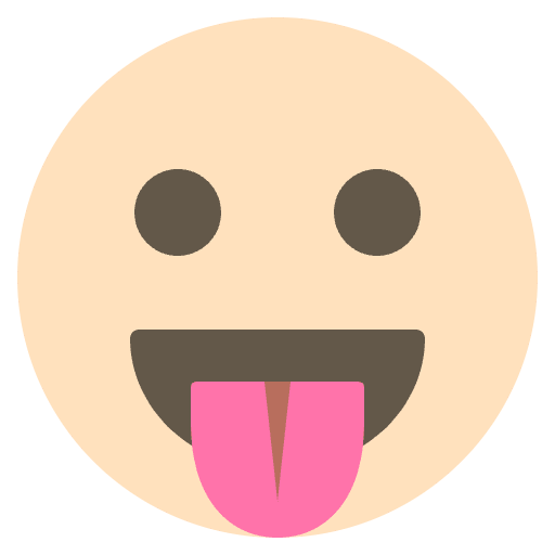 Funny Face Emoji Emoji from EmojiTwo Colors Set
