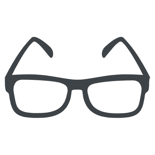Glasses Emoji from EmojiTwo Colors Set