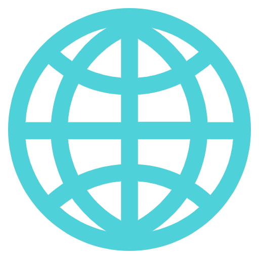 Globe With Meridians Emoji from EmojiTwo Colors Set
