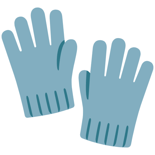 Gloves Emoji from Noto Emoji Set