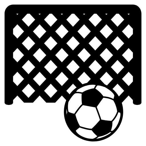 Goal Net Element from EmojiTwo Black Set