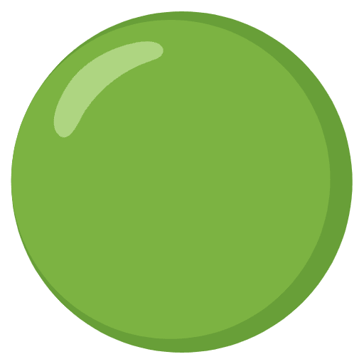 Green Circle Emoji from Noto Emojis Set