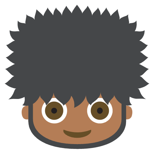 Guard Medium Dark Skin Tone Emoji from EmojiTwo Colors Set