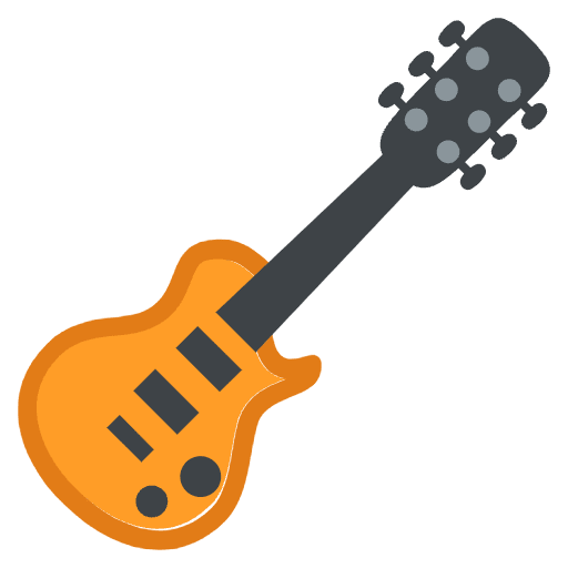 Guitar Element from EmojiTwo Colors Set