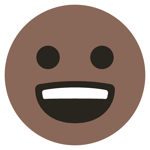 Happy Face Emoji Emoji from EmojiTwo Colors Set