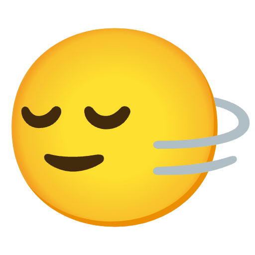 Head Shaking Horizontally Emoji from Noto Emojis Set