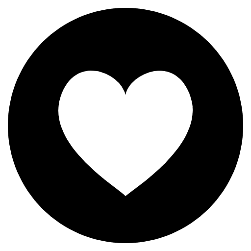Heart Decoration Emoji from EmojiTwo Black Set