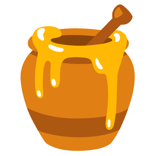 Honey Pot Emoji from Noto Emojis Set