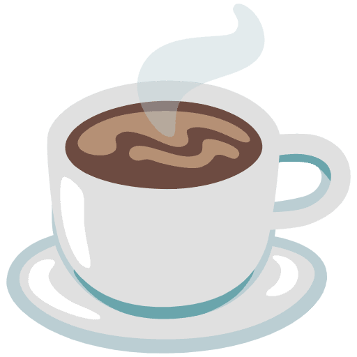 Hot Beverage Emoji from Noto Emoji Set