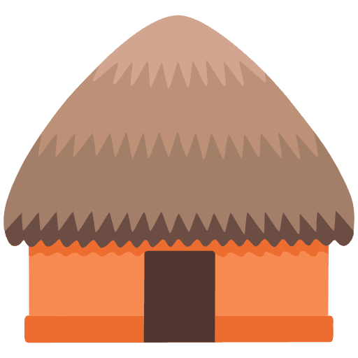 Hut Emoji from Noto Emojis Set