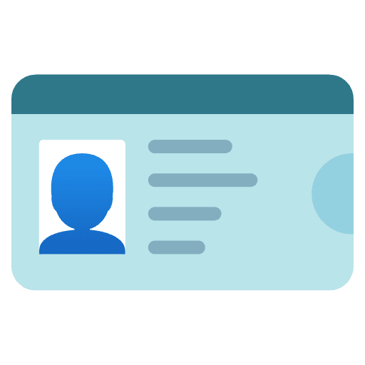 Identification Card Emoji from Noto Emoji Set