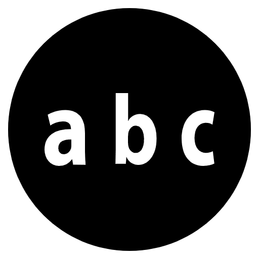 Input Latin Letters Emoji from EmojiTwo Black Set