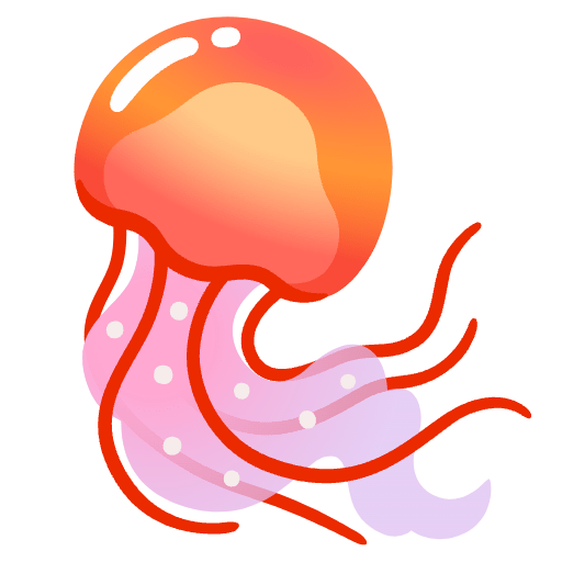 Jellyfish Element from Noto Emojis Set