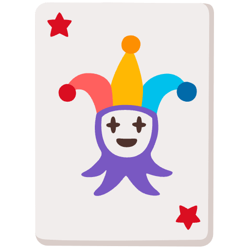 Joker Emoji from Noto Emoji Set