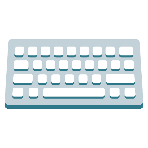 Keyboard Element from Noto Emojis Set