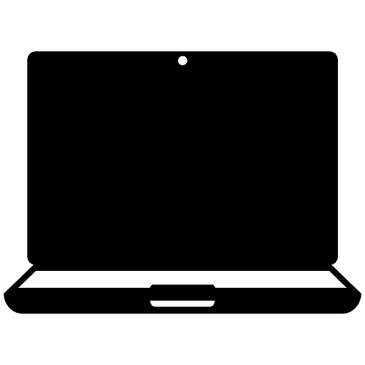 Laptop Emoji from EmojiTwo Black Set
