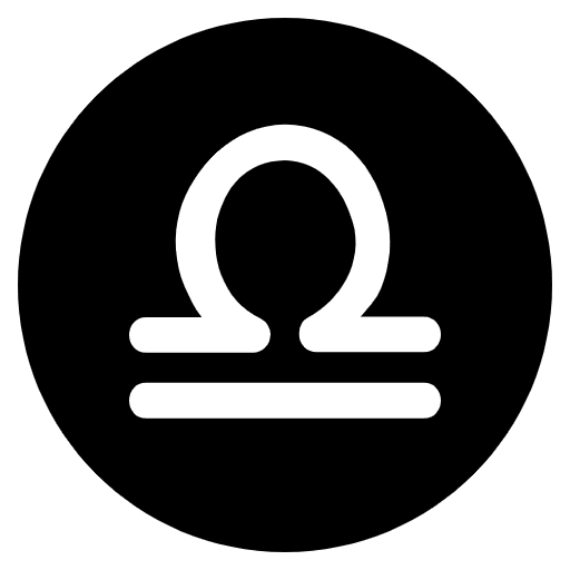 Libra Element from EmojiTwo Black Set