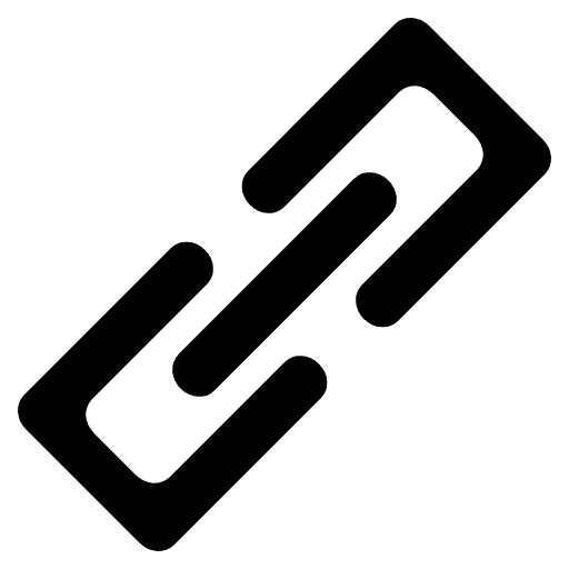 Link Emoji from EmojiTwo Black Set