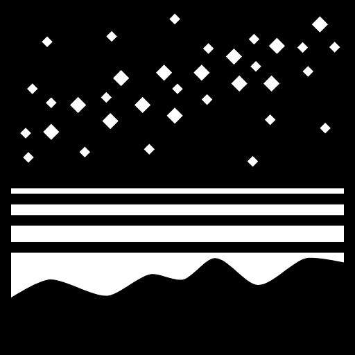 Milky Way Emoji from EmojiTwo Black Set