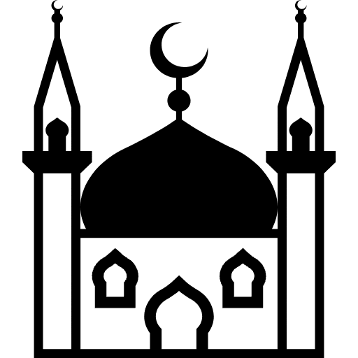 Mosque Element from EmojiTwo Black Set