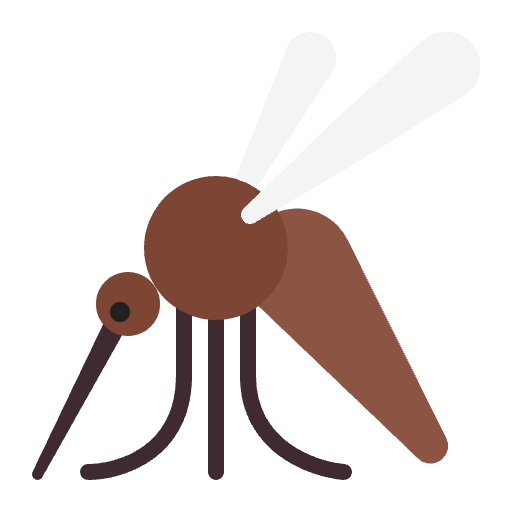 Mosquito Flat Emoji from Fluent Emoji Flat Set