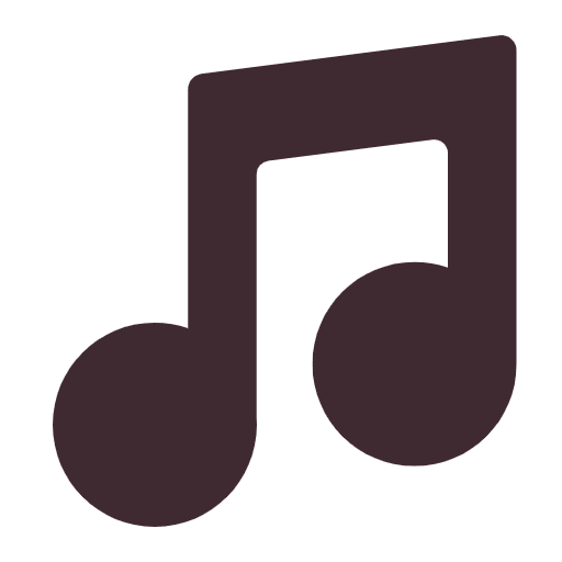 Musical Note Flat Emoji from Fluent Emoji Flat Set
