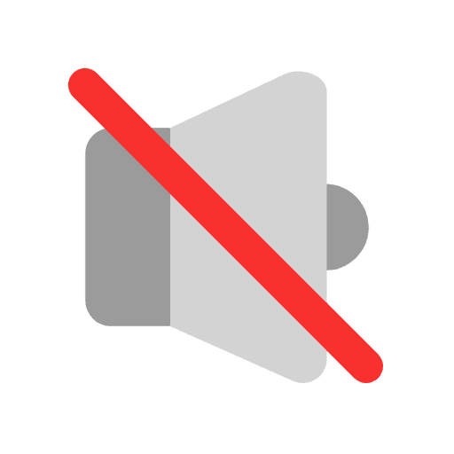 Muted Speaker Flat Element from Fluent Emoji Flat Set
