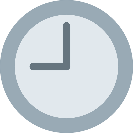 Nine O’clock Emoji from Twemoji Emoji Set