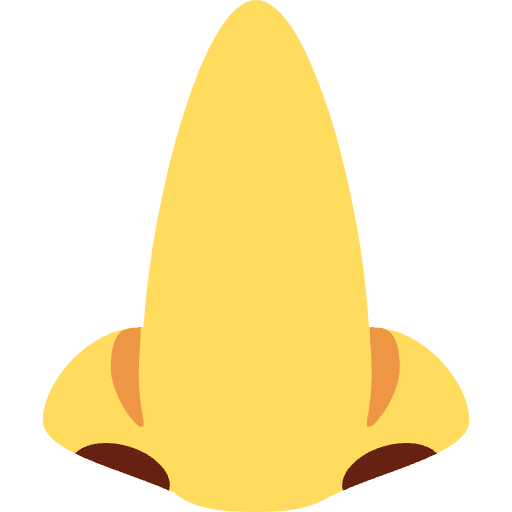 Nose Emoji from Twemoji Set