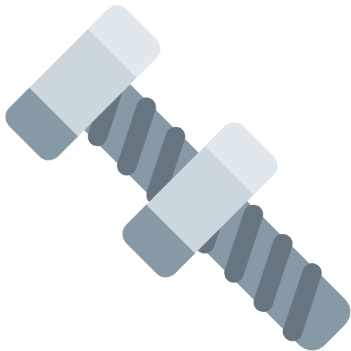 Nut And Bolt Emoji from Twemoji Set