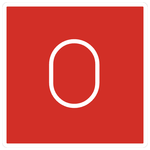 O Button Blood Type Emoji from OpenMoji Set