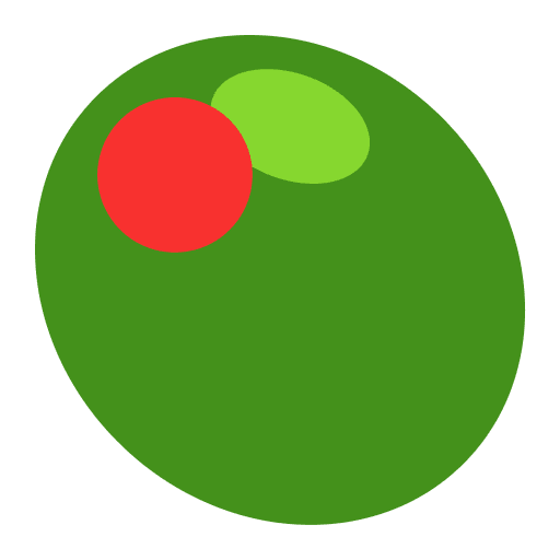 Olive Flat Element from Fluent Emoji Flat Set