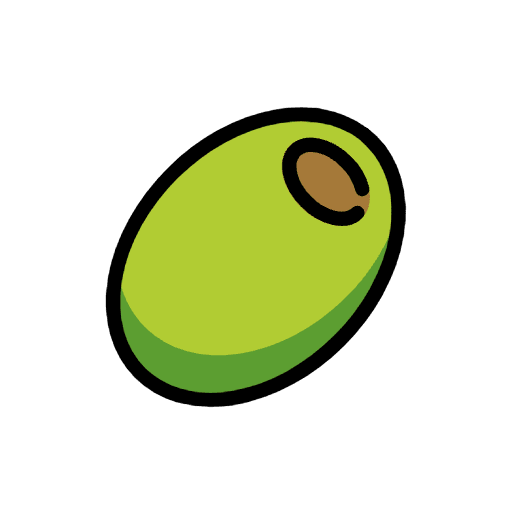 Olive Element from OpenMoji Emoji Set