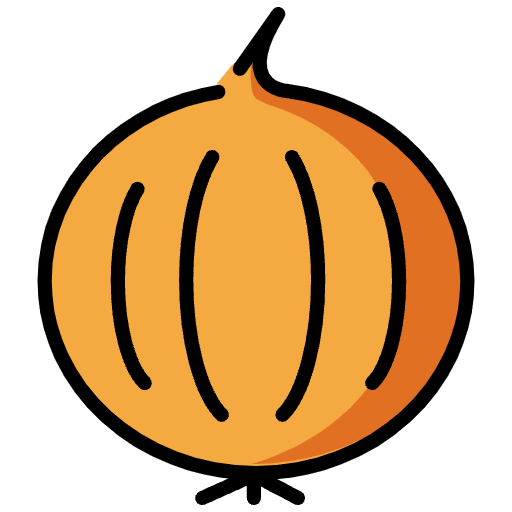 Onion Element from OpenMoji Emoji Set