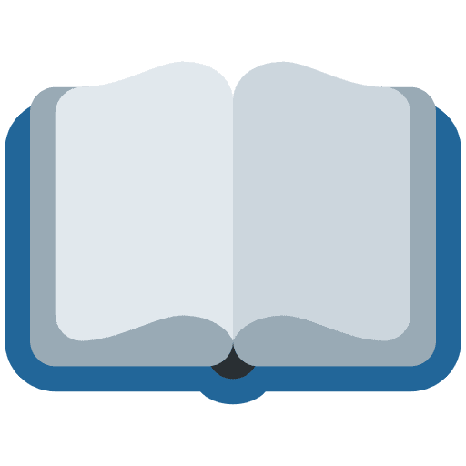 Open Book Element from Twemoji Emoji Set
