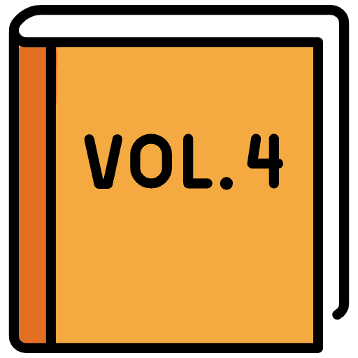 Orange Book Emoji from OpenMoji Emoji Set