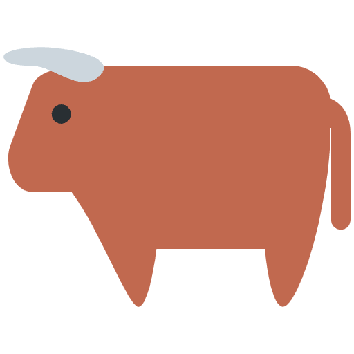 Ox Emoji from Twemoji Emoji Set