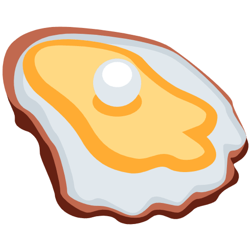 Oyster Element from Twemoji Emoji Set