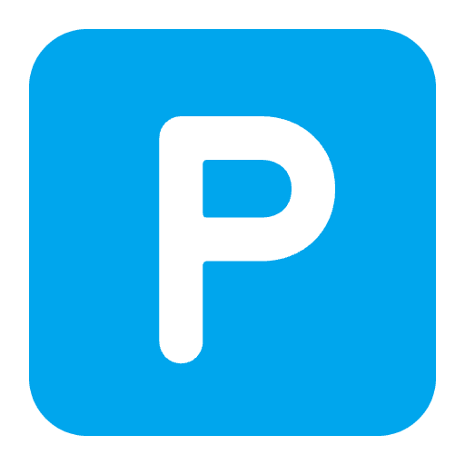 P Button Flat Element from Fluent Emoji Flat Set