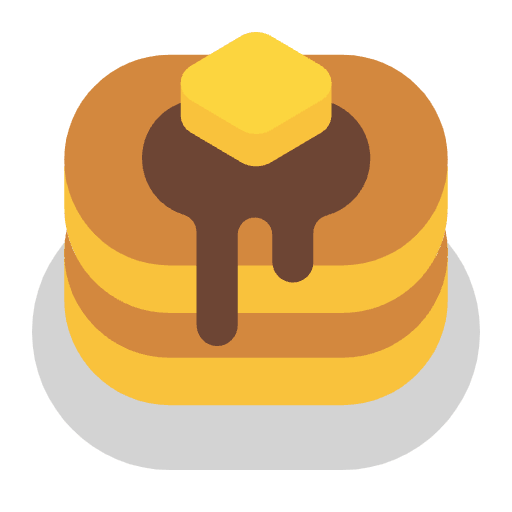 Pancakes Flat Emoji from Fluent Emoji Flat Set